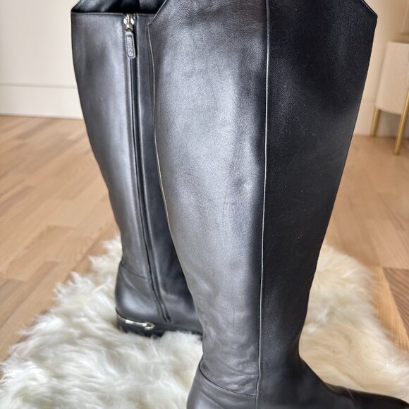 GUCCI KNEE HIGH HORSESHOE BOOTS *NARROW* ✨ AUTHENTIC ✨ - Picture 9 of 13